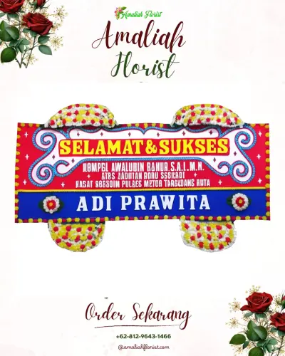 Karangan Bunga Ucapan Selamat di Fowa